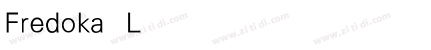 Fredoka Light字体转换